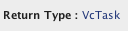 Return Type