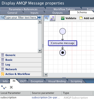 Display AMQP properties