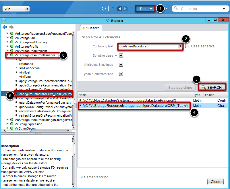 Review the API Explorer