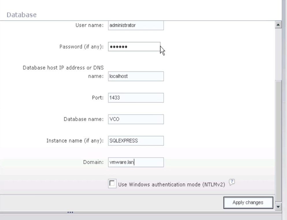 vCO Database 8