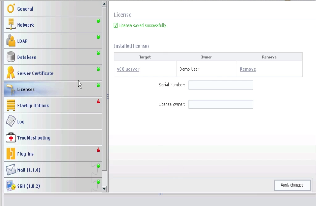 vCO License 12