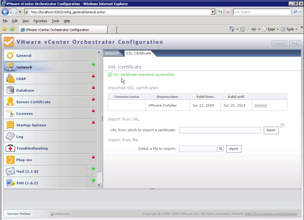 vCO SSL Configuration 4