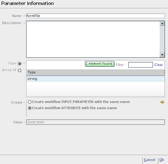 Form File Attribute