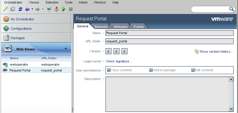 New Request Portal Webview