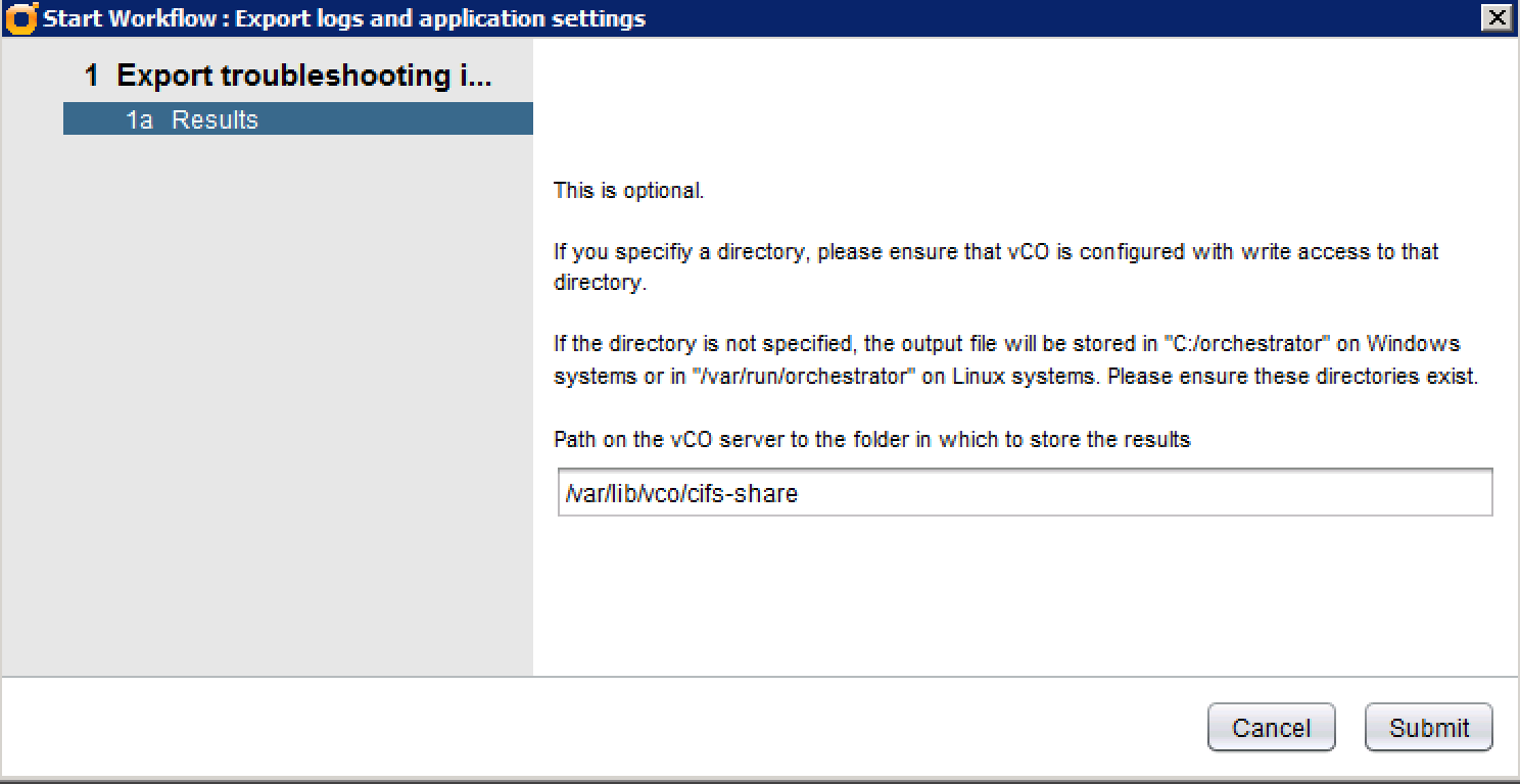 Exported Logs And Application Settings